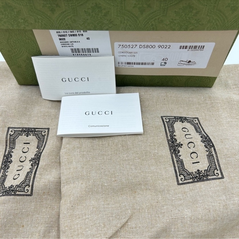 Women’s Gucci, inner locking GG patent leather loafer size 40 made in Italy - Picture 16 of 16